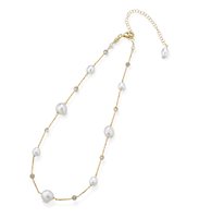 Collana Lelune Donna LELUNE GLAMOUR in Argento Perla LGNK392.2